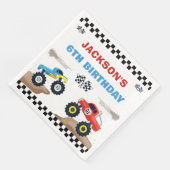 Monster Truck Racing Verjaardagsfeest Servet (Hoek)