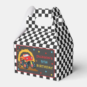 Monster Truck Rally Birthday Party Decorations Bedankdoosjes