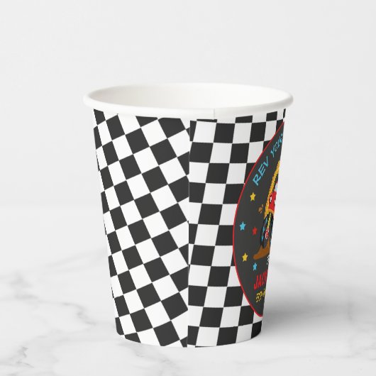 Monster Truck Rally Birthday Party Decorations Papieren Bekers (Rechts)