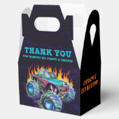 Monster Truck Rally Verjaardagsfeestje Favor Box Bedankdoosjes (Geopend)