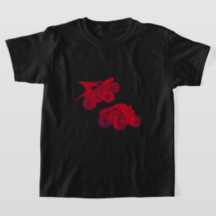 Monster Truck Rally Verjaardagsfeestje T-shirt