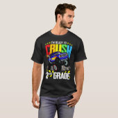 Monster Truck Ready To Crush Second Grade Back To T-shirt (Voorkant volledig)