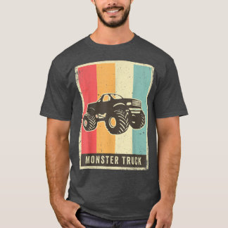  monster Truck Retro 3138 T-shirt