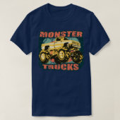 Monster Truck  Retro Truck T-shirt (Design voorkant)