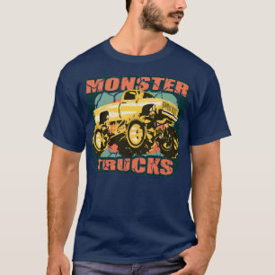 Monster Truck  Retro Truck T-shirt