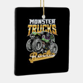 Monster Truck Rock Keramisch Ornament (Rechts)