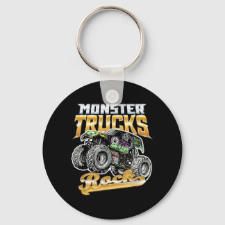 Monster Truck Rock Sleutelhanger