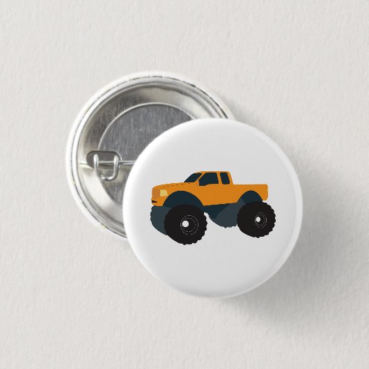 Monster Truck Ronde Button 3,2 Cm (Voorkant /achterkant)
