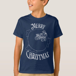Monster Truck Santa T-shirt