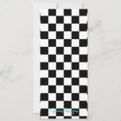 Monster Truck Shark Invite Kaart (Achterkant)