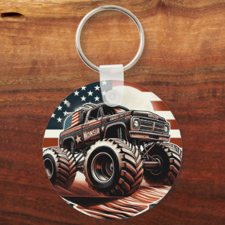 MONSTER TRUCK SLEUTELHANGER