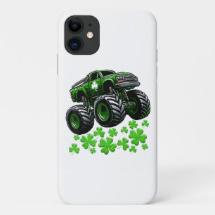 Monster Truck St. Patrick's Day Iers Geluk Case-Mate iPhone Case