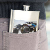 Monster Truck Start, Hip Flask Flacon (Voorbeeld)