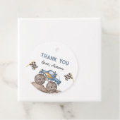 Monster Truck, start je motor Bedankjes Labels (In situ)