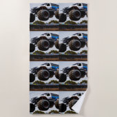 Monster Truck Start Strandlaken (Voorkant)