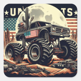 MONSTER TRUCK STICKER