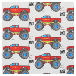 Monster Truck Stof
