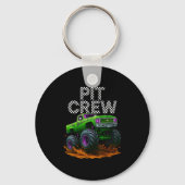 Monster Truck T Crew Family Matching Birthday Part Sleutelhanger (Voorkant)