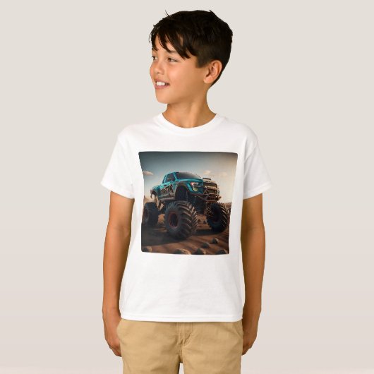 Monster Truck T-shirt (Voorkant volledig)