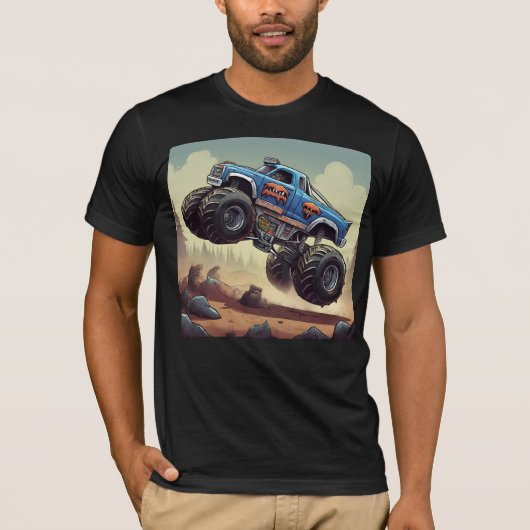 Monster Truck T-shirt (Voorkant)