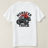 Monster Truck  T-shirt (Design achterkant)