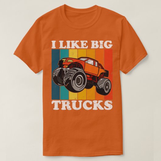 Monster Truck T-shirt (Design voorkant)