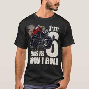 Monster Truck T Shirt 6e Verjaardags Plezier Dit i
