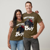 Monster Truck T Shirt Funny Birthday Boy Gift (Unisex)