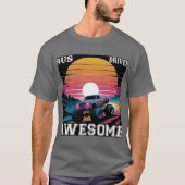  Monster Truck T-shirt - Sunset Drive Design (Voorkant)