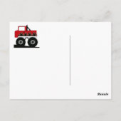 Monster Truck Thank You Postcard Briefkaart (Achterkant)