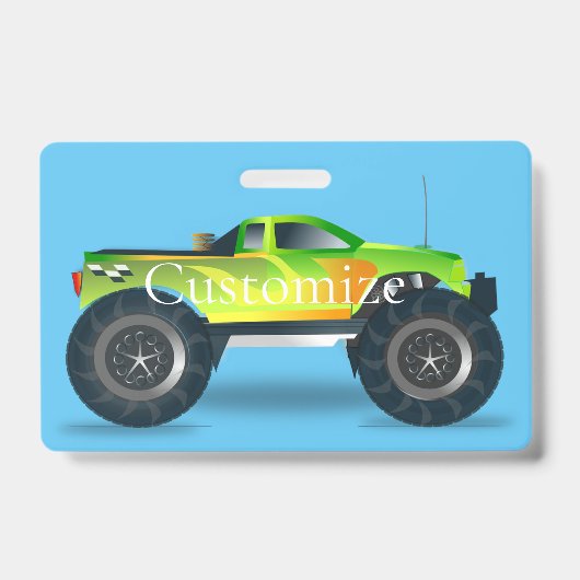 Monster Truck Thunder_Cove Badge (Voorzijde)