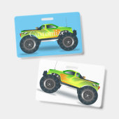 Monster Truck Thunder_Cove Badge (Voor- en achterkant)