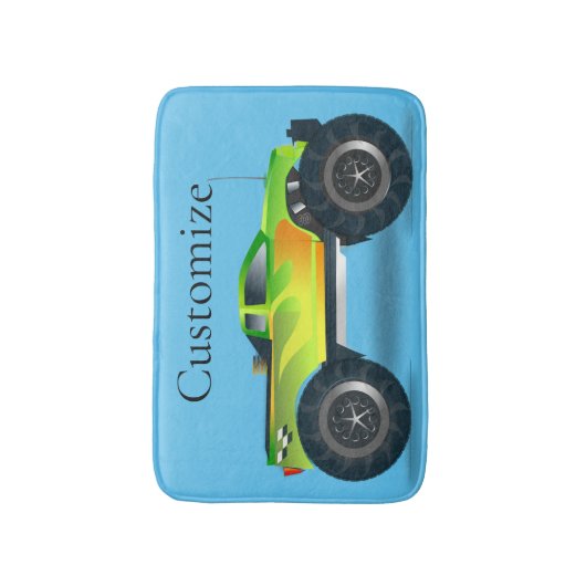 Monster Truck Thunder_Cove Badmat (Voorkant Verticaal)