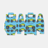Monster Truck Thunder_Cove Bedankdoosjes (Uitgevouwen)