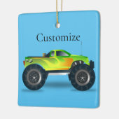 Monster Truck Thunder_Cove Keramisch Ornament (Links)
