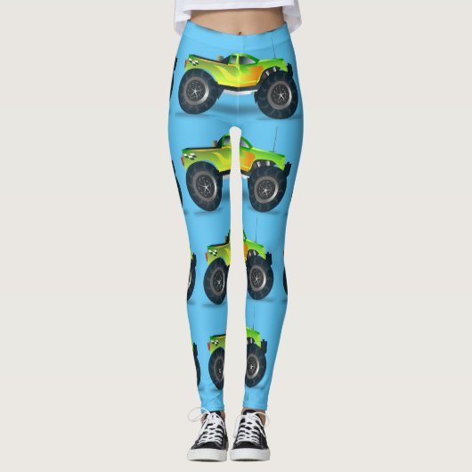 Monster Truck Thunder_Cove Leggings (Voorkant)