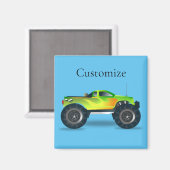 Monster Truck Thunder_Cove Magneet (Voorkant / Achterkant)
