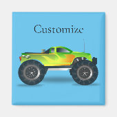 Monster Truck Thunder_Cove Magneet (Voorkant)