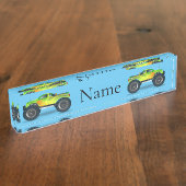 Monster Truck Thunder_Cove Naambordje (Zijkant)