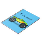 Monster Truck Thunder_Cove Notitieboek (Linkerzijde)