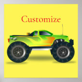 Monster Truck Thunder_Cove Poster (Voorkant)