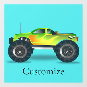 Monster Truck Thunder_Cove Raamsticker