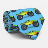 Monster Truck Thunder_Cove Stropdas (Opgerold)