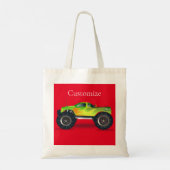 Monster Truck Thunder_Cove Tote Bag (Achterkant)