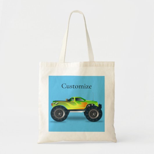 Monster Truck Thunder_Cove Tote Bag (Voorkant)