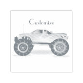 Monster Truck Thunder_Cove Zelfinktende Stempel (Design)