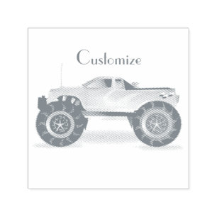 Monster Truck Thunder_Cove Zelfinktende Stempel