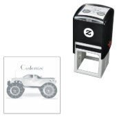 Monster Truck Thunder_Cove Zelfinktende Stempel (In situ)