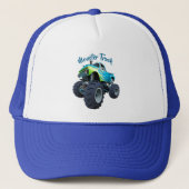 Monster Truck Trucker Hat Pet (Voorkant)