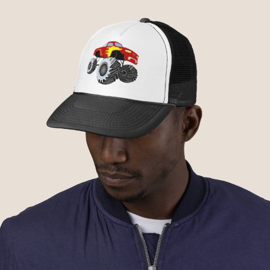 Monster Truck Trucker Pet (In situ)